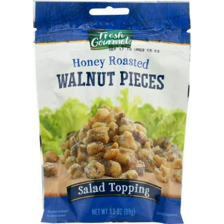 Fresh Gourmet Glazed Walnut Pieces 3.5 oz Peg