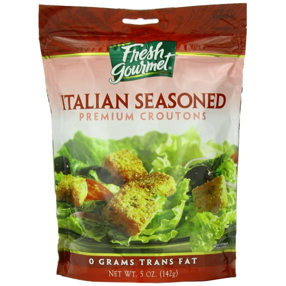 Fresh Gourmet Premium Croutons, Italian Seasoned (Pack of 20)