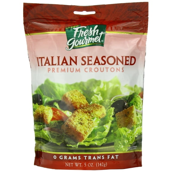 Fresh Gourmet Premium Croutons, Italian Seasoned (Pack of 24)