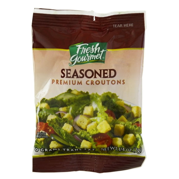 Fresh Gourmet, Seasoned Crouton Cube Trans Fat Free, 0.25oz. (250count)