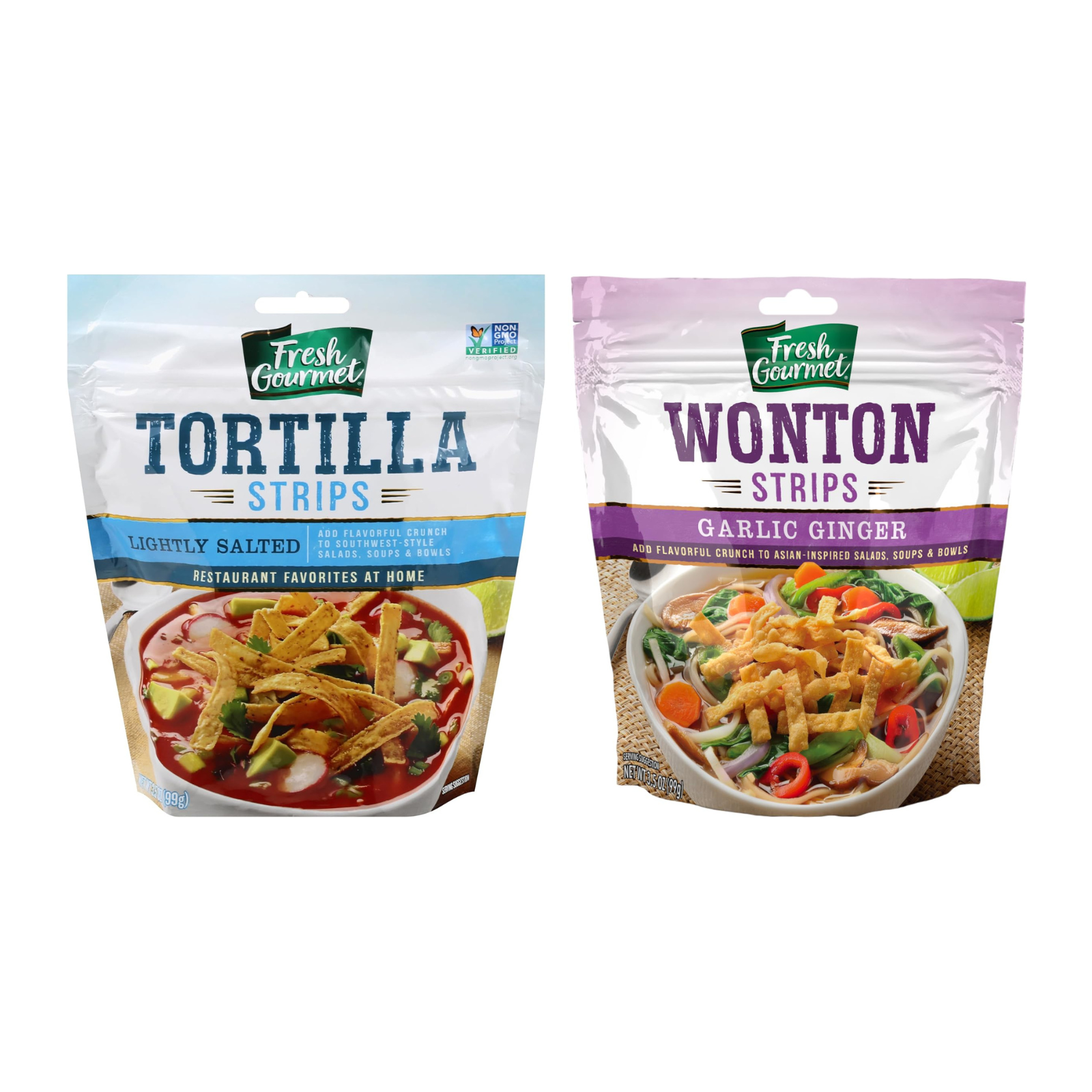 Fresh Gourmet Southwest-Asian Fusion Variety, Lightly Salted