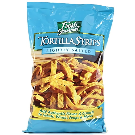 Fresh Gourmet Tortilla Strips, Lightly Salted, 16 oz