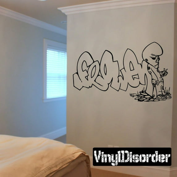 Fresh Graffiti Decal - 36 Inches