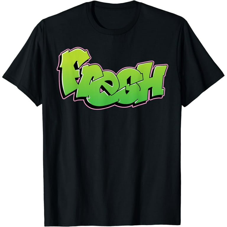 Fresh Graffiti Style Graphic T-Shirt Fresh Graffiti Style Graphic T-Shirt