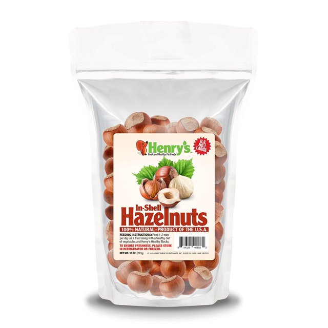 Fresh Hazelnuts in the Shell