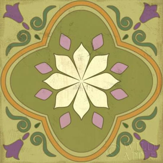 Fresh Herbs Tile II Canvas Art - Veronique Charron (24 x 24)