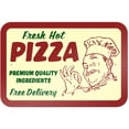 thumbnail image 1 of Fresh Hot Pizza Sign, 1 of 1