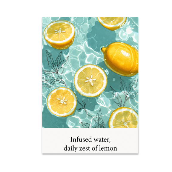 Fresh Hydration Wall Art - Health Enthusiast - 13x19 Poster Print