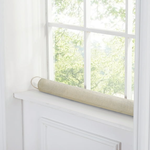 Fresh Ideas Bamboo Charcoal Odor Control Draft Blocker, Straw