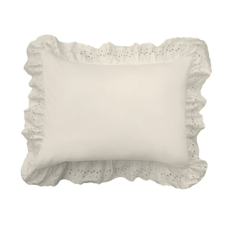Fresh Ideas Ruffles Eyelet Collection, bed skirts and shams sold separately