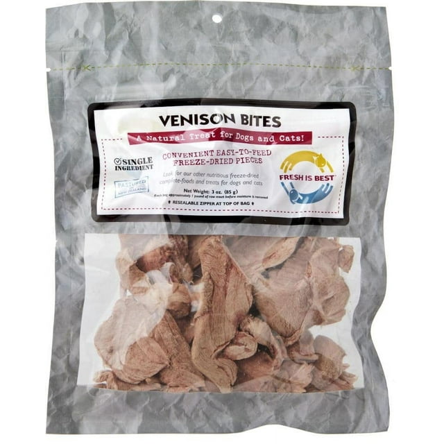 Fresh Is Best AIF4 Freeze Dried Healthy Raw Meat Treats for Dogs