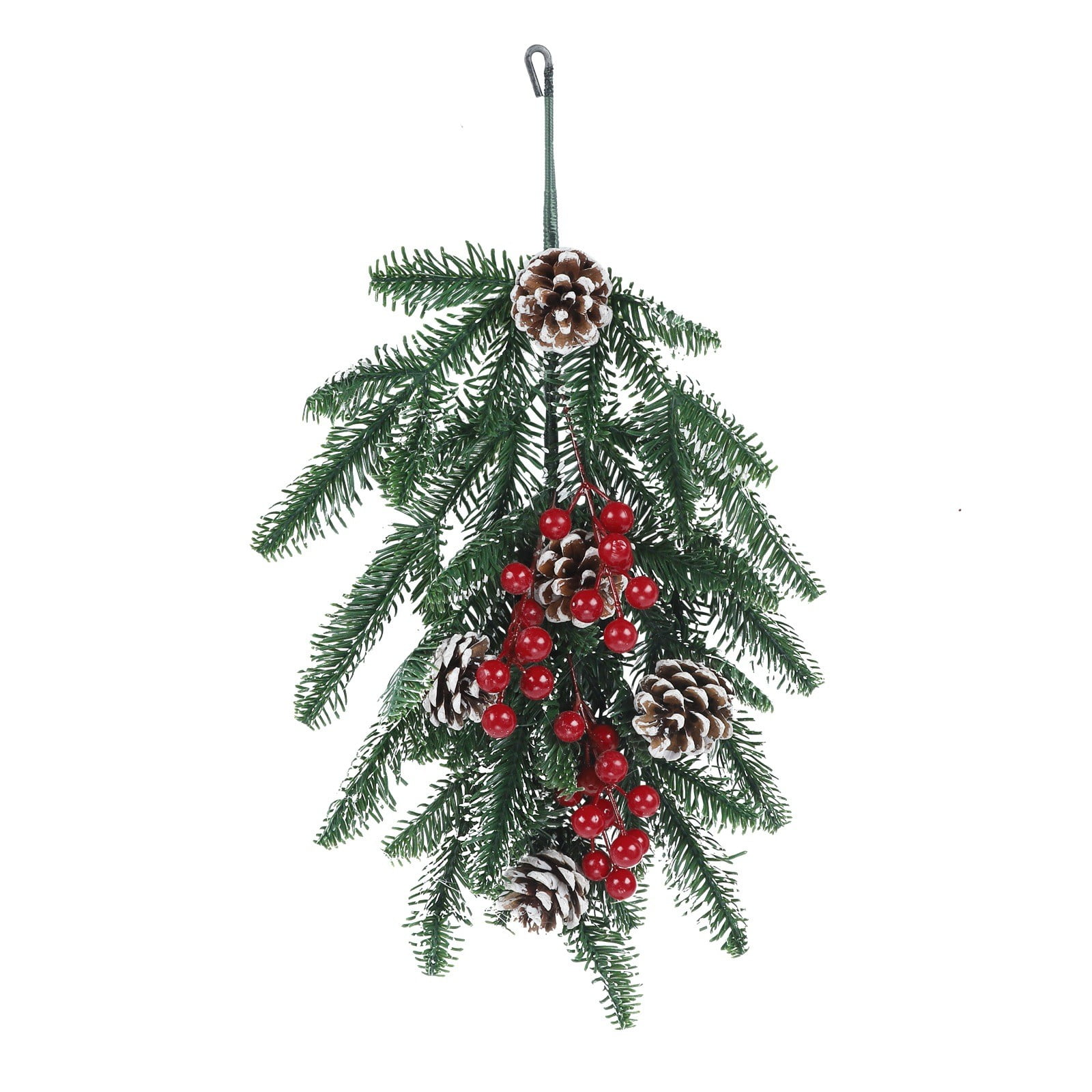 Fresh Jasmine Flowers Wreath Hanger for Tall Front Door Christmas