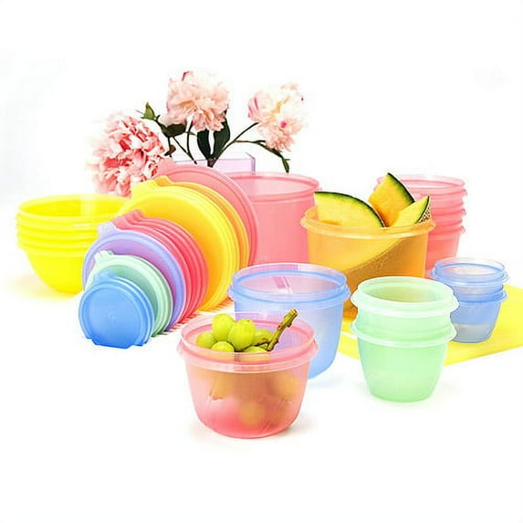 Fresh Keeper 31-Piece Citrus Food Storage Set with Lid Organizer