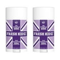 thumbnail image 1 of Fresh Kidz Deodorant Stick for Kids and Teens - Baking Soda and Aluminum-free 24 Hour Protection for Sensitive Skin - Girls "Purple", 2.65 oz / 75 g (2 Pack)…, 1 of 2