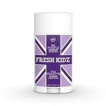 Fresh Kidz Deodorant Stick for Kids and Teens - Baking Soda and Aluminum-free 24 Hour Protection for Sensitive Skin - Girls "Purple", 2.65 oz / 75 g