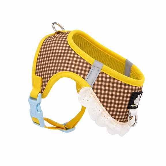 Fresh Lace Bib Harness and Leash for Small Medium Escape Outdoor Gear Pet Supplies Polyester Dog Walking Training Accessory