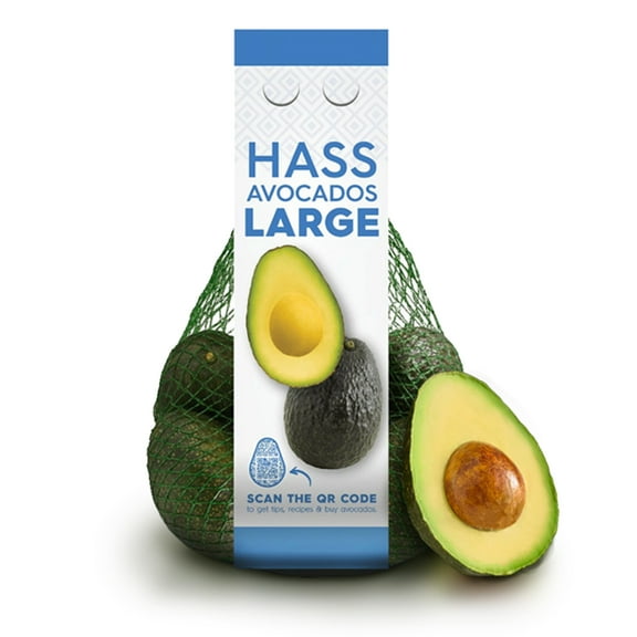 Fresh Large Hass Avocado Bag, 3- 4 Count