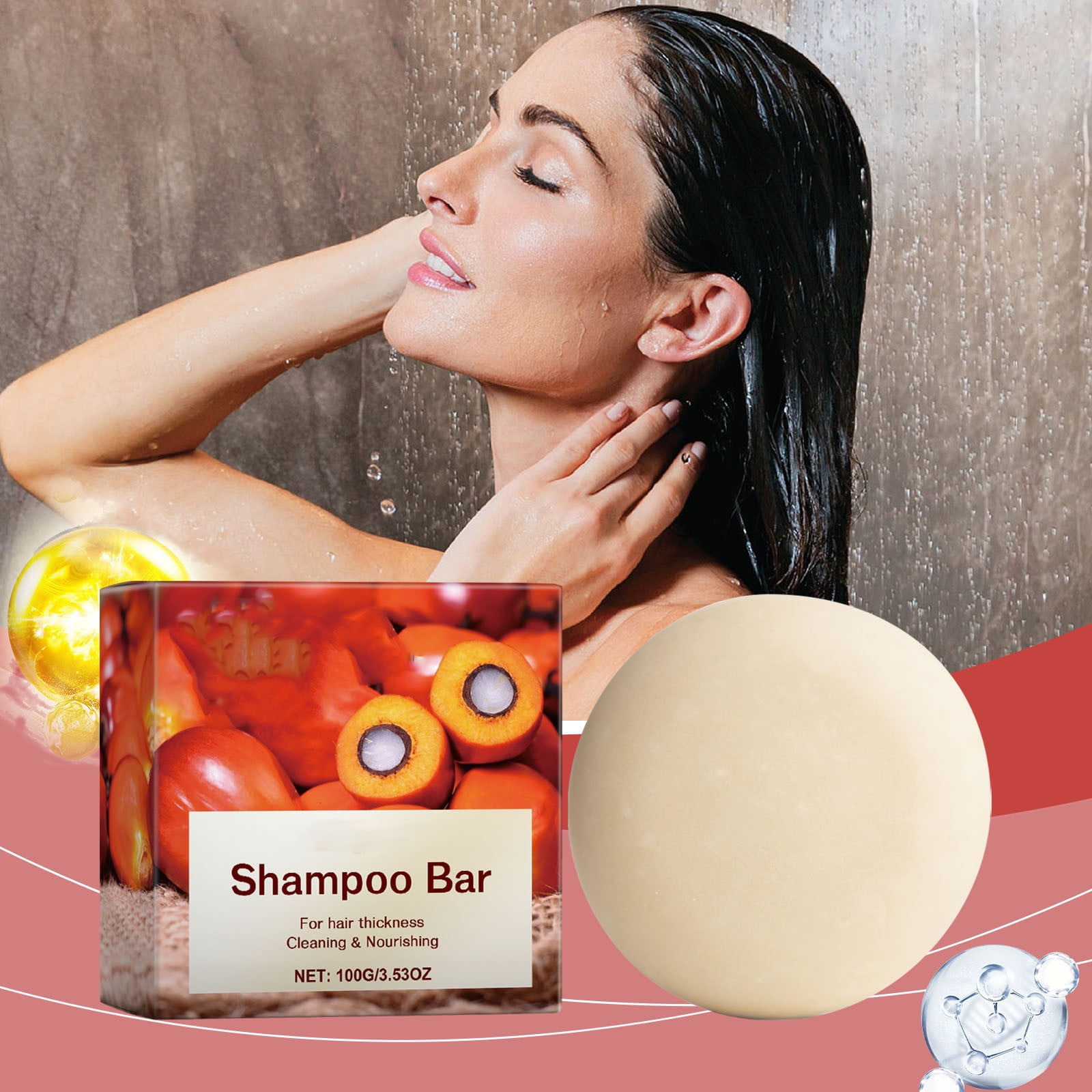 Fresh Lemon Shampoo with Natural Lemon Oil for Deep Scalp Cleansing