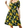 thumbnail image 1 of Fresh Lemons | Black Sleeveless Dress long dress women summer women's summer jumpsuit, 1 of 6