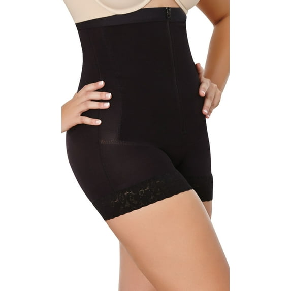 Fresh & Light Premium Colombian Body Shaper Panty Thermal Zipper Plus Shapewear Faja Bodysuit