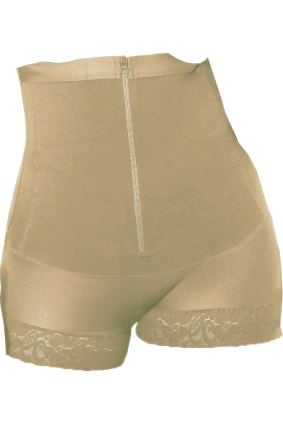 Fresh & Light Premium Colombian Faja Braless Body Briefer Girdle Panty Plus Reduces Waist & Hips Bodysuit Women