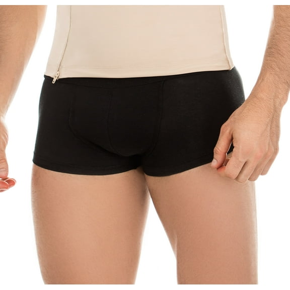 Fresh & Light with Mid-High Compression Body Girdle for Women Men's Boxer Body Shaper Butt Lifter Fajas Levanta Cola Push Up Short