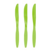 Fresh Lime Plastic Knives (50Pc) - Party Supplies - 50 Pieces