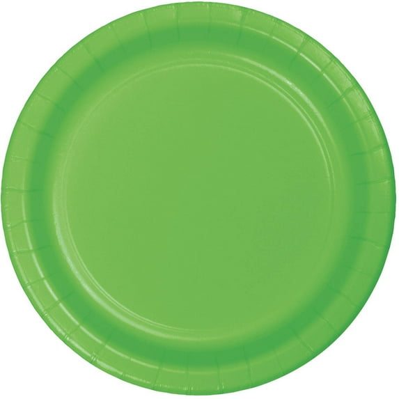 Fresh Lime Plates, 8pk