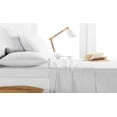 thumbnail image 1 of Fresh Linen 2-Piece 1000 Thread Count White Cotton Bed Sheet Set, King – Deep Pocket, 1 of 2