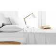 thumbnail image 1 of Fresh Linen 2-Piece 1000 Thread Count White Cotton Bed Sheet Set, King – Deep Pocket, 1 of 2