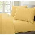 thumbnail image 1 of Fresh Linen Collection 600 Thread Count Solid 100% Egyptian Quality Cotton Deep Pocket Sheet Set (Queen, Gold), 1 of 3