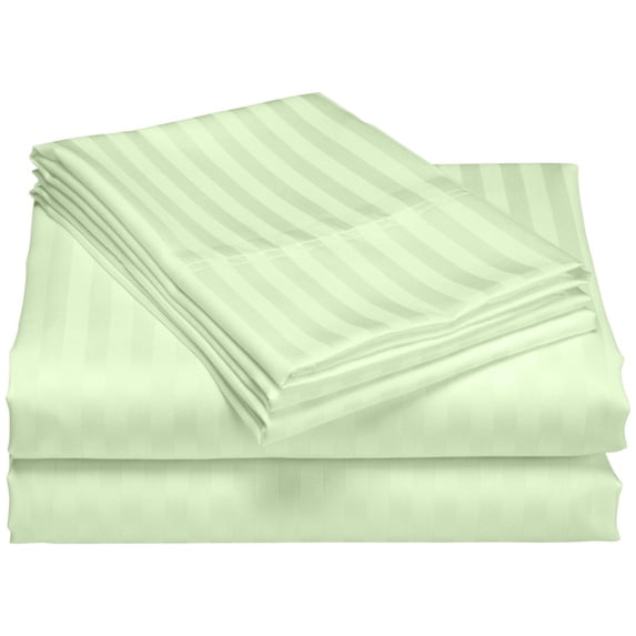 Fresh Linen Collection Inc 4-Piece 1200 Thread Count Egyptian Cotton Bed Sheet Set, King–Deep Pocket