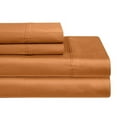 thumbnail image 1 of Fresh Linen Collection United 1200 Thread Count 100% Egyptian Quality Cotton Solid Sheet Set (Twin Extra Long, Spice), 1 of 1