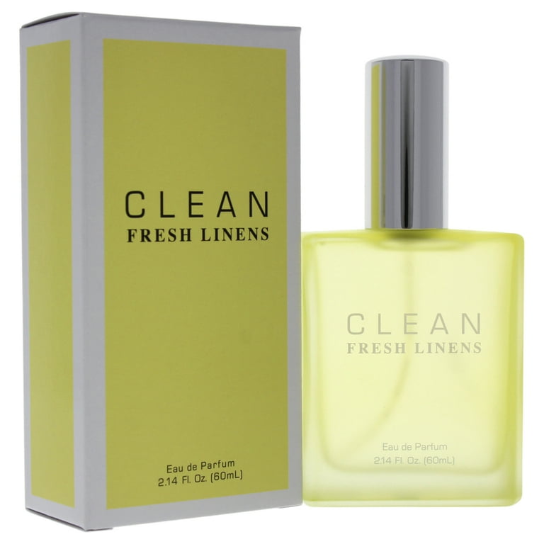 Clean Fresh Linens Eau De Parfum Spray (Unisex) By Clean - 2.14 oz Clean Fresh Linens Eau De Parfum Spray (Unisex) By Clean - 2.14 oz