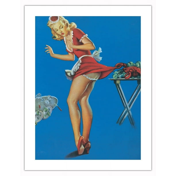 Gil Elvgren ギル・エルブグレン　ピンナップ　アート　額装 Gil Elvgren ギル・エルブグレン ピンナップ アート 額装 Gil Elvgren