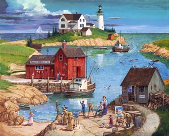 Fresh Lobsters Canvas Art - Bob Pettes (23 x 18)
