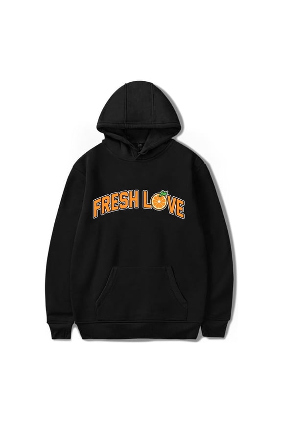 Fresh Love Hoodies Unisex New Printed Logo Long Sleeve Pullover Sweatshirts Fashion Casual Hoodies For Men Women
