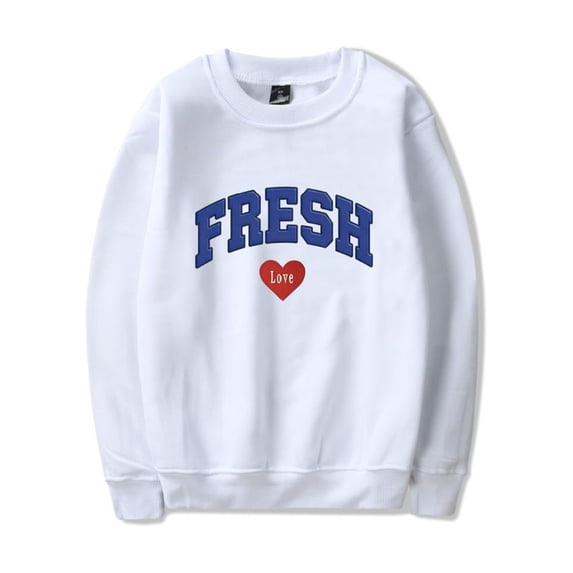 Fresh Love Merch Long-sleeved 2026 New Fashion Print Logo Pullover ...