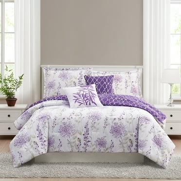 Fresh Meadow 5 Piece Reversible Comforter Set by Creative Home Ideas