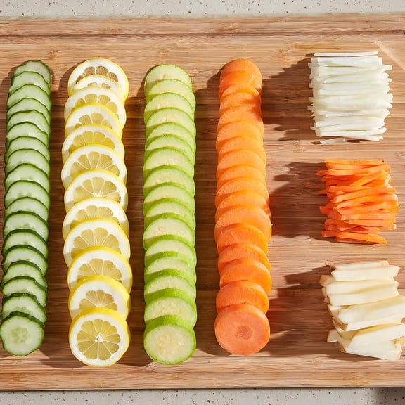 Fresh Meat Slicer Black + Mandolines Slicer Blue