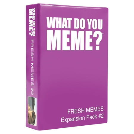 Fresh Memes: Expansion Pack #2 for What Do You Meme?® - Adult Party Game