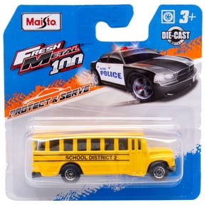 Fresh Metal Muscle School Bus Diecast Car