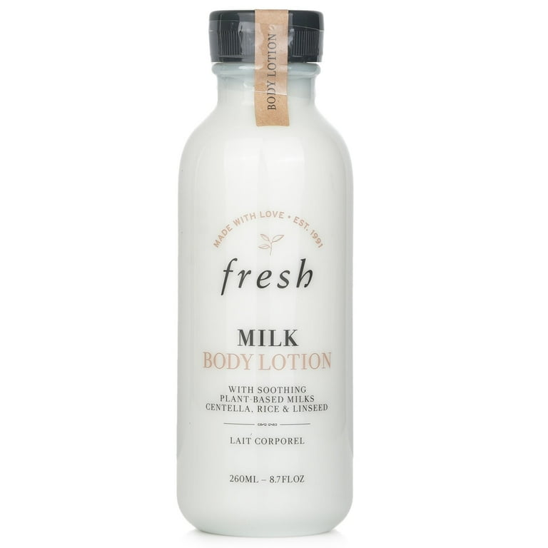 Fresh Milk Body Lotion, 24Hr Deep Hydration, Lightweight, Velvety