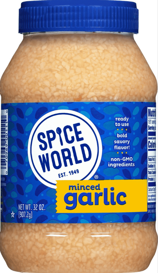 Fresh Minced Garlic, 32 oz