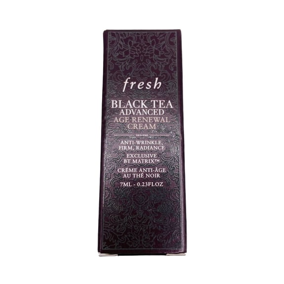 Fresh, Moisturizer Black Tea Advanced Age Renewal Cream, 0.23oz/7ml