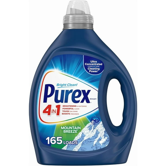 Fresh Mountain Breeze Liquid Detergent  82.5 fl oz, 165 Loads, Ultra-Concentrated