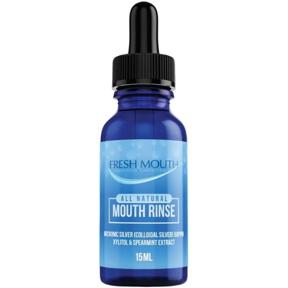 Fresh Mouth Alcohol-Free & All Natural Mouth Rinse/Wash 15ml