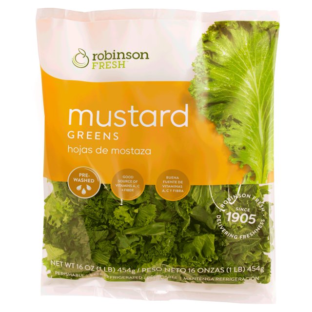 Fresh Mustard Greens, 16 oz
