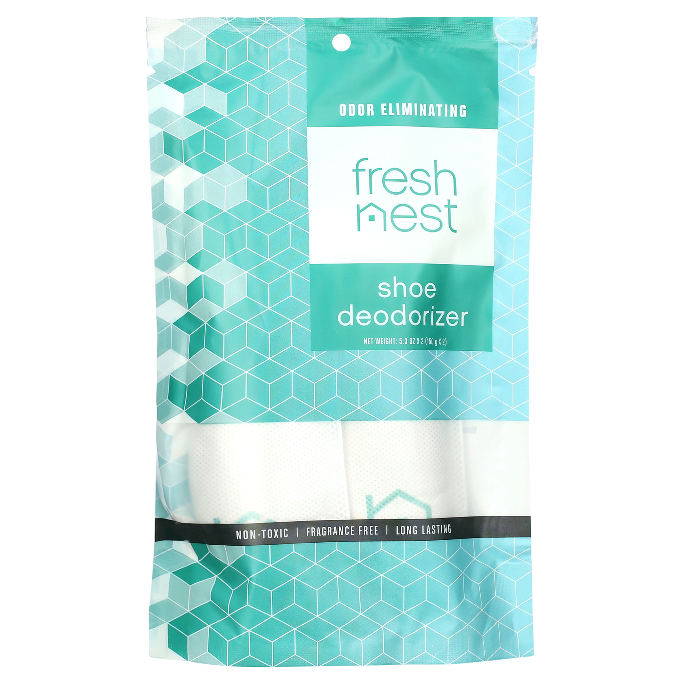 NonScents Shoe Deodorizer Odor Eliminator, Freshener for Sneakers