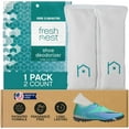 thumbnail image 1 of Fresh Nest Shoe Deodorizer with Zeolites 1-Pack - Odor Eliminator, Air Freshener, Smell Absorber, Sneakers, Gym Bags, Soccer Cleats, Closets, Pet Area, Reusable - Shoe Deodorant, 1 of 6